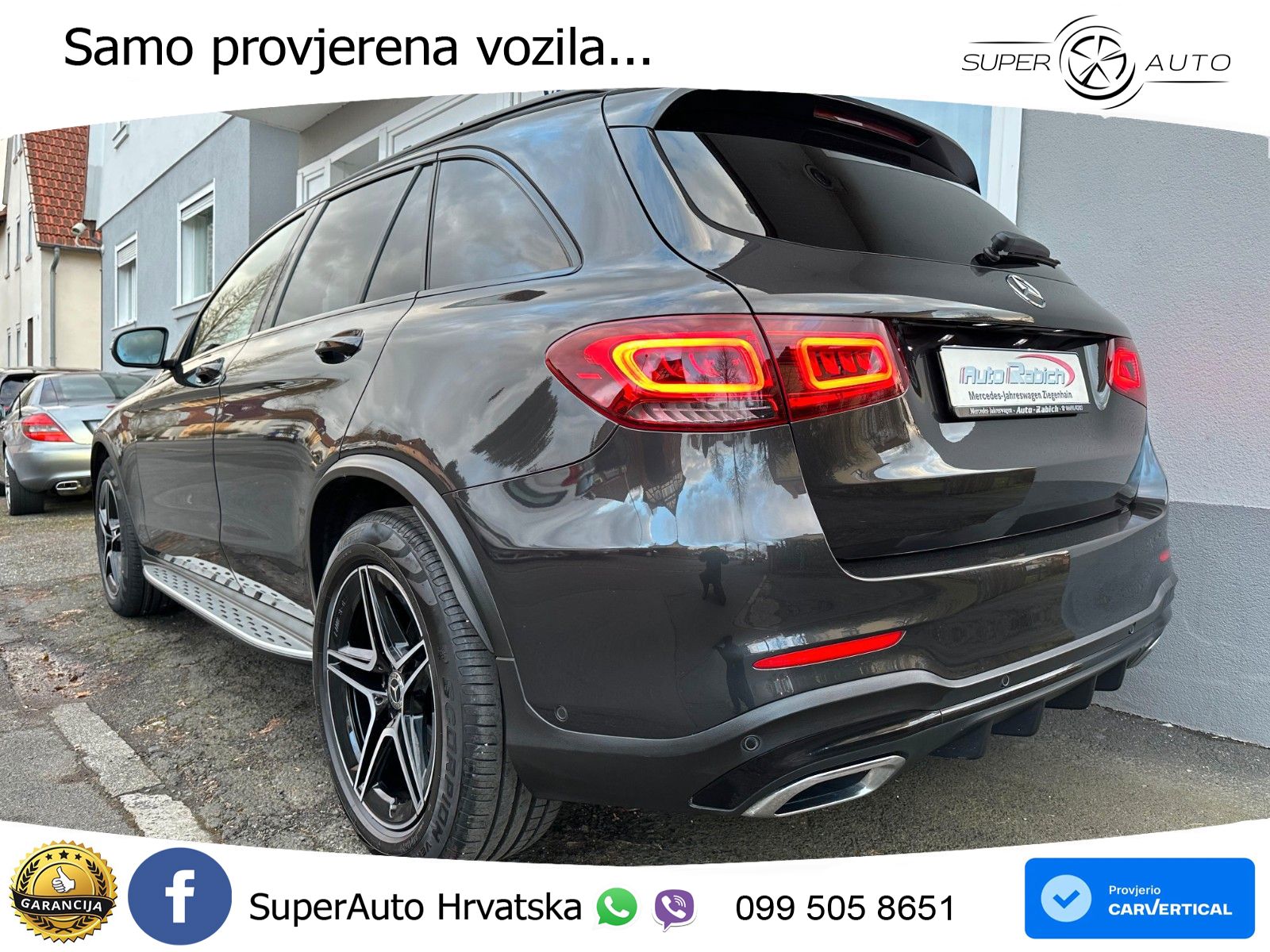 Mercedes GLC 300d (245 KS) 4MATIC G-TRONIC AMG LED+GR SJED+ACC