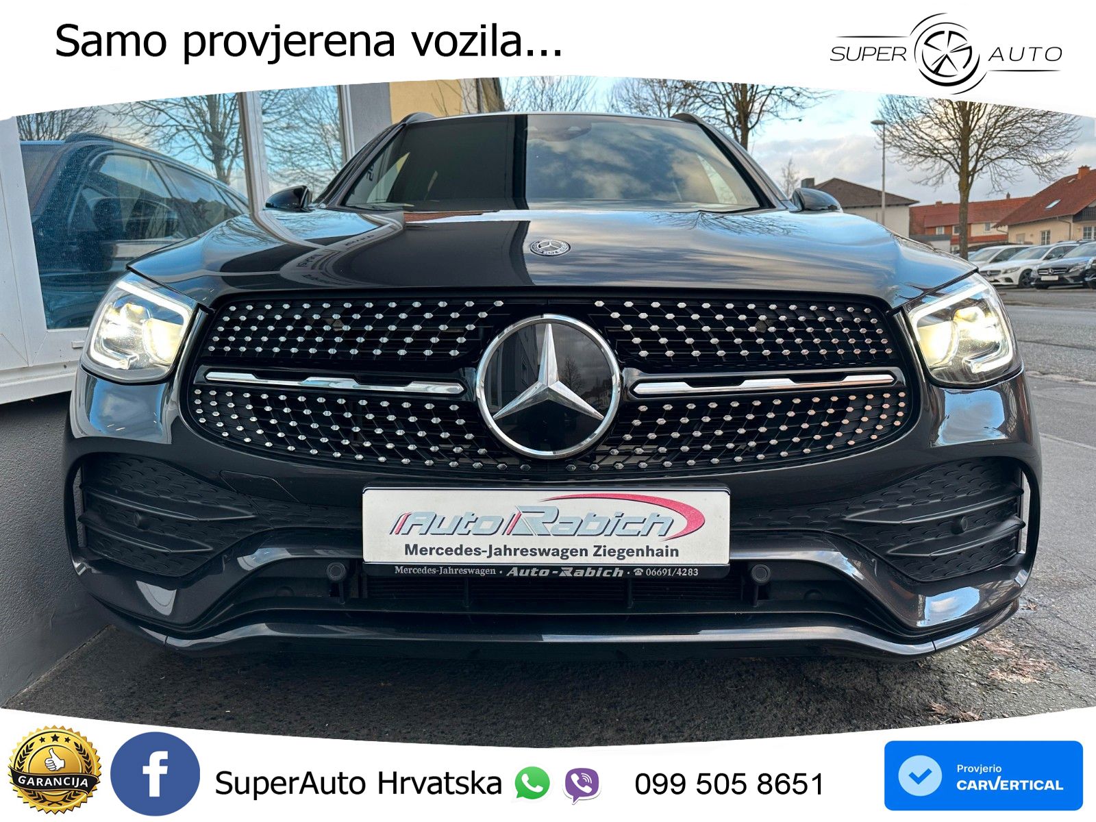 Mercedes GLC 300d (245 KS) 4MATIC G-TRONIC AMG LED+GR SJED+ACC