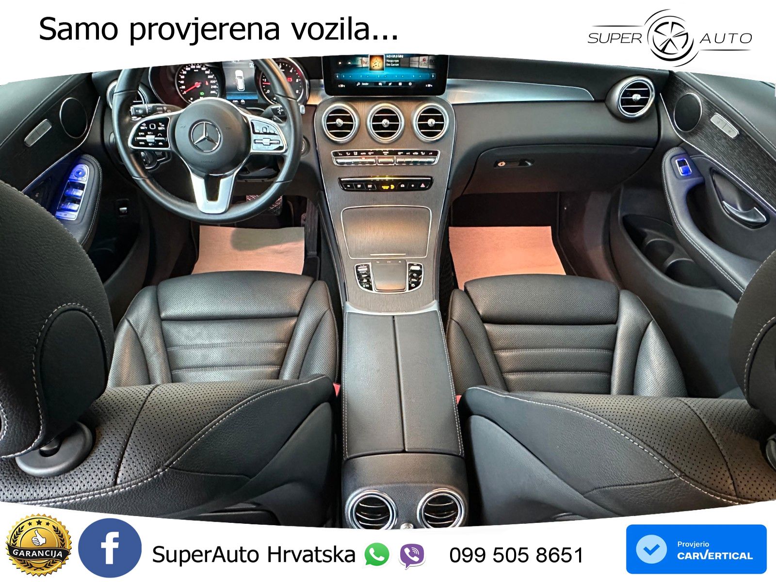 Mercedes GLC 300d (245 KS) 4MATIC G-TRONIC AMG LED+GR SJED+ACC