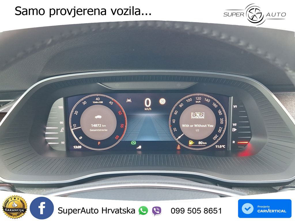 Škoda Octavia Combi 2.0 TDI (150 KS) DSG Selection LED+GR SJED+ACC