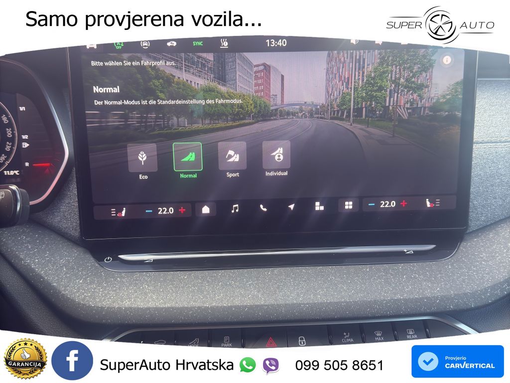 Škoda Octavia Combi 2.0 TDI (150 KS) DSG Selection LED+GR SJED+ACC