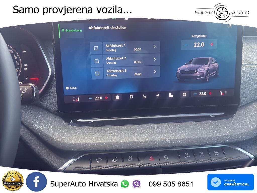 Škoda Octavia Combi 2.0 TDI (150 KS) DSG Selection LED+GR SJED+ACC