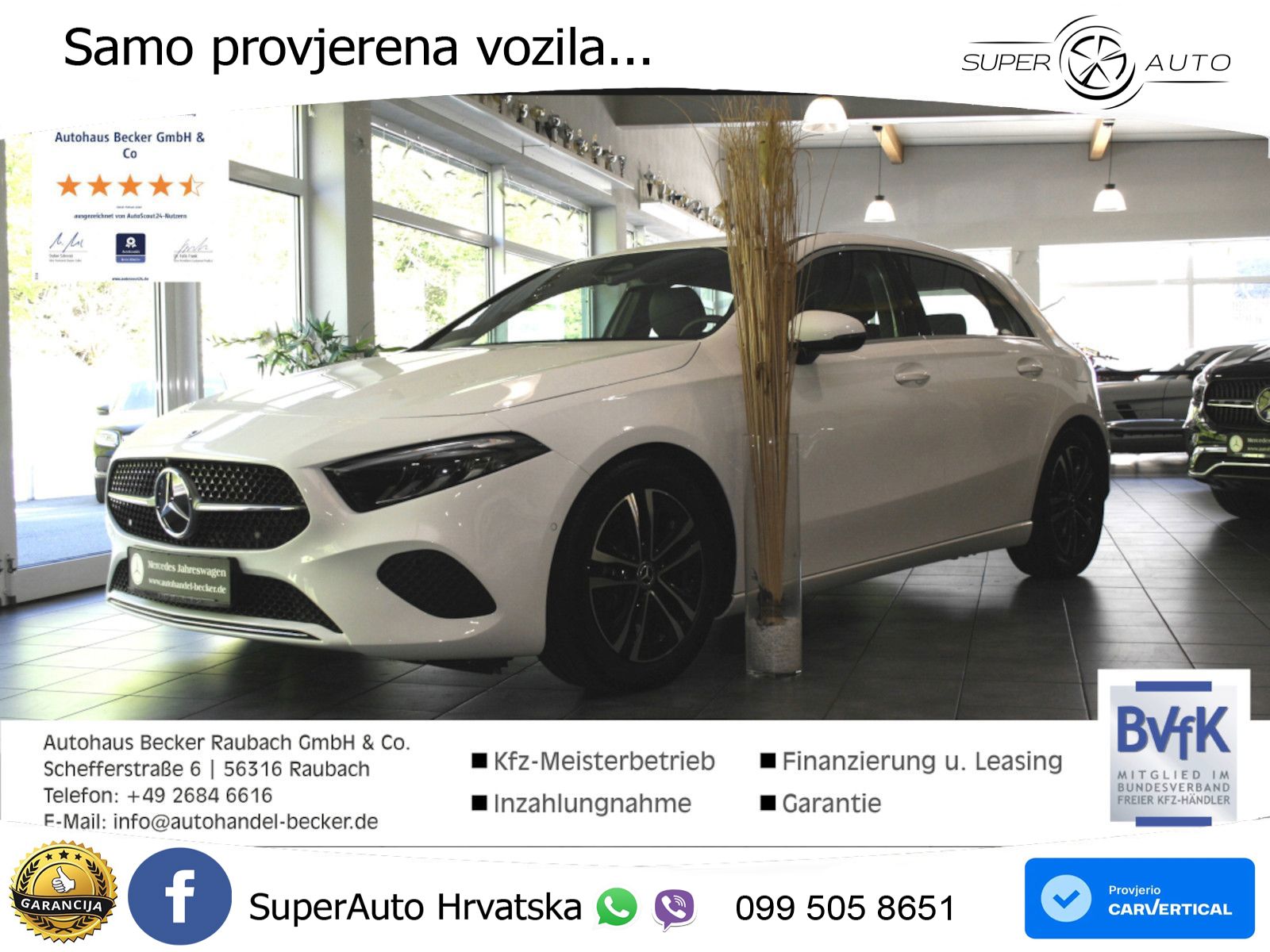 Mercedes-Benz A 200d 8G-DCT LED+GR SJED+ACC
