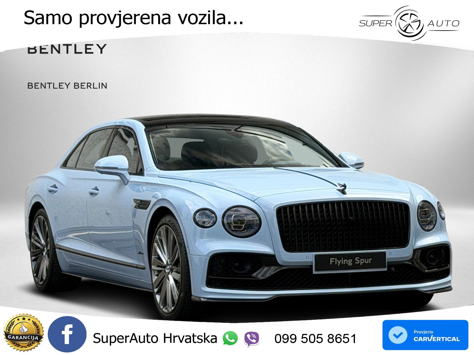 Bentley Flying Spur III 6.0 W12 (635 KS) AWD Automatic LED+GR SJED+ACC