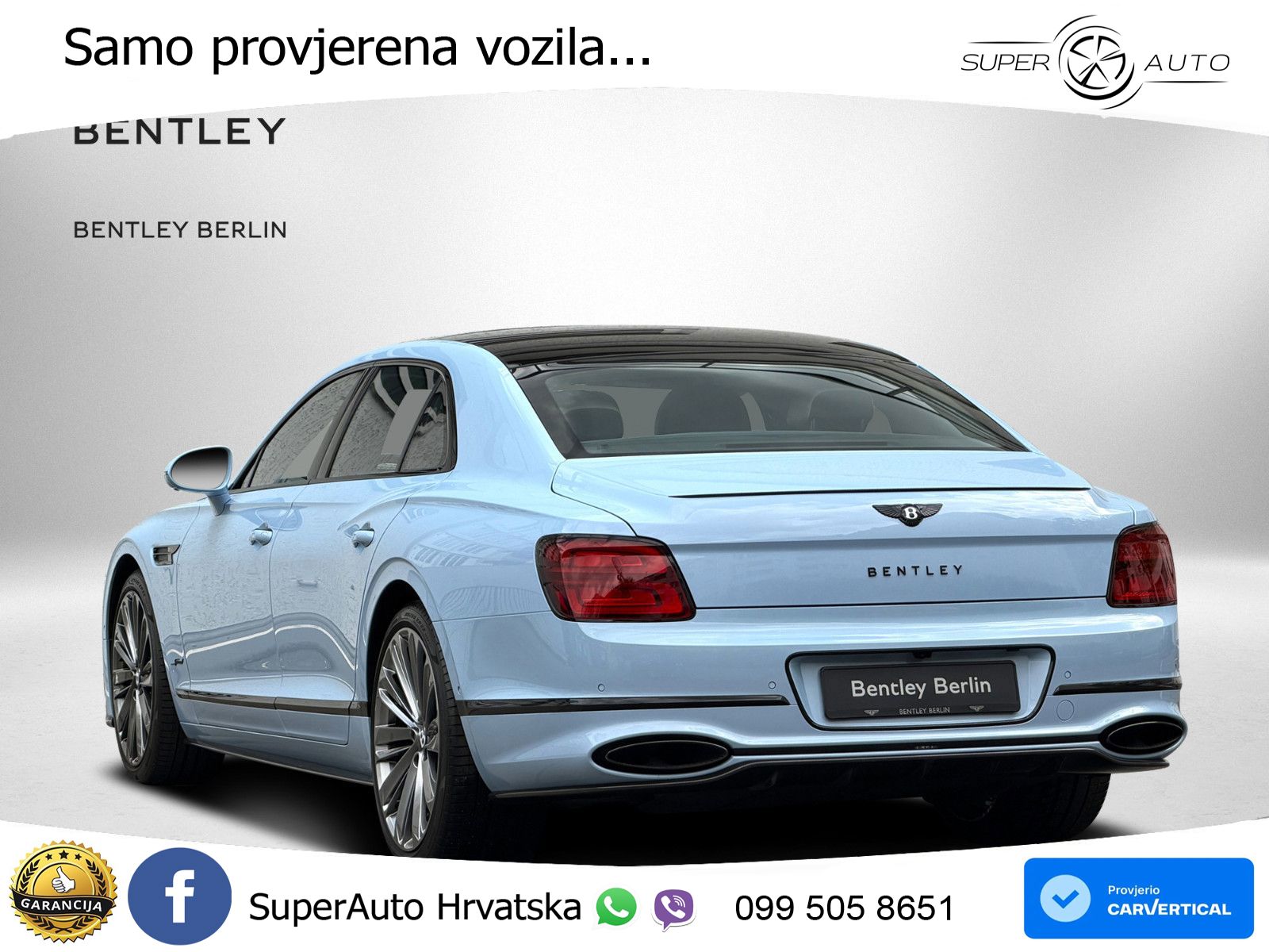 Bentley Flying Spur III 6.0 W12 (635 KS) AWD Automatic LED+GR SJED+ACC
