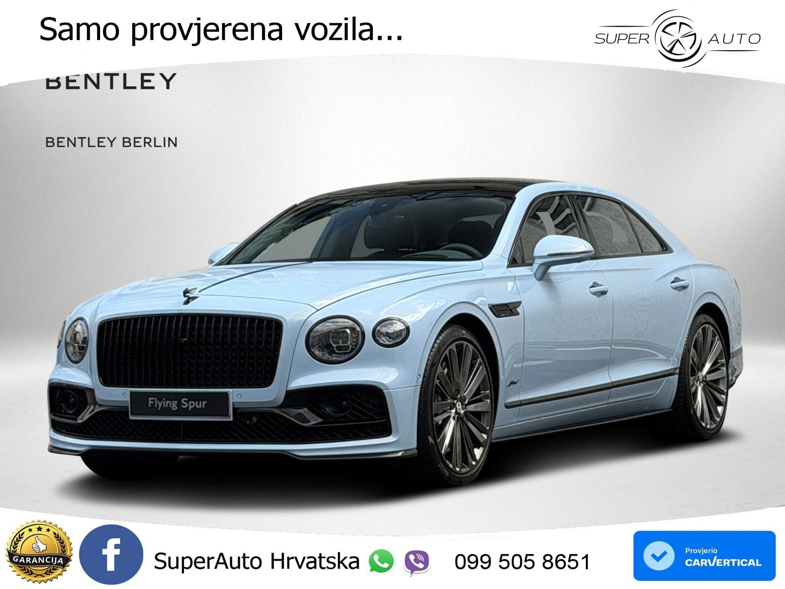 Bentley Flying Spur III 6.0 W12 (635 KS) AWD Automatic LED+GR SJED+ACC