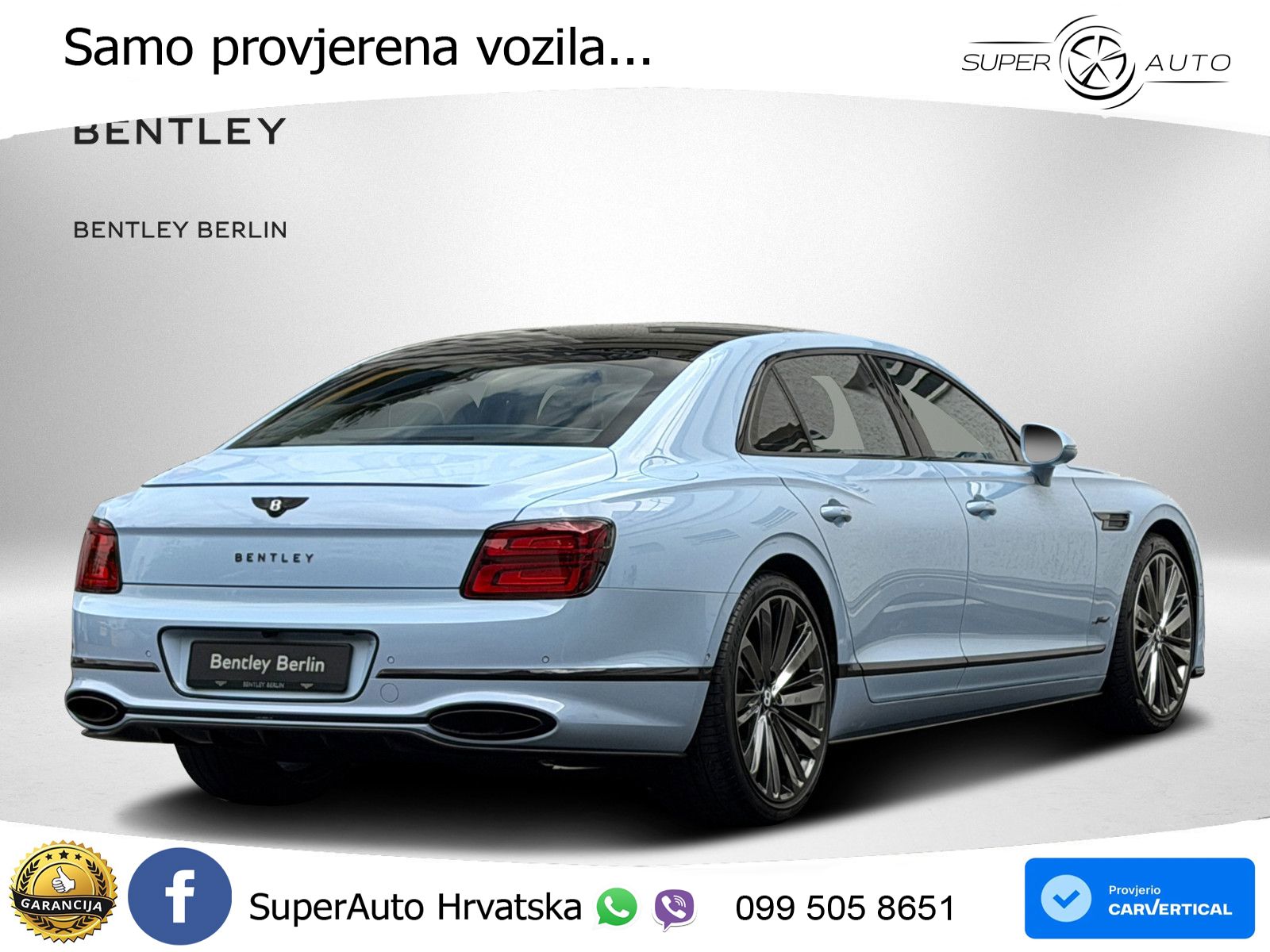 Bentley Flying Spur III 6.0 W12 (635 KS) AWD Automatic LED+GR SJED+ACC