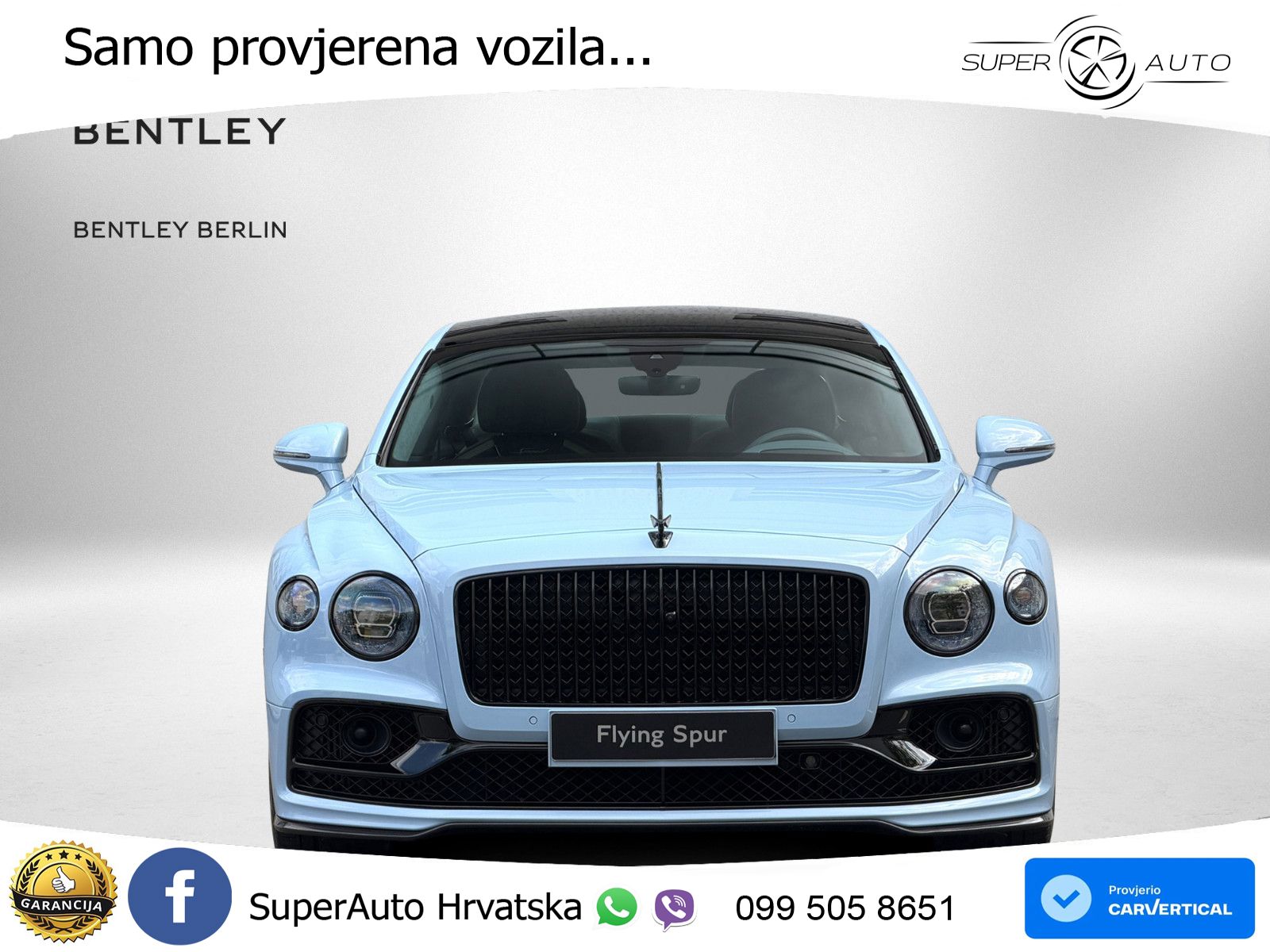 Bentley Flying Spur III 6.0 W12 (635 KS) AWD Automatic LED+GR SJED+ACC