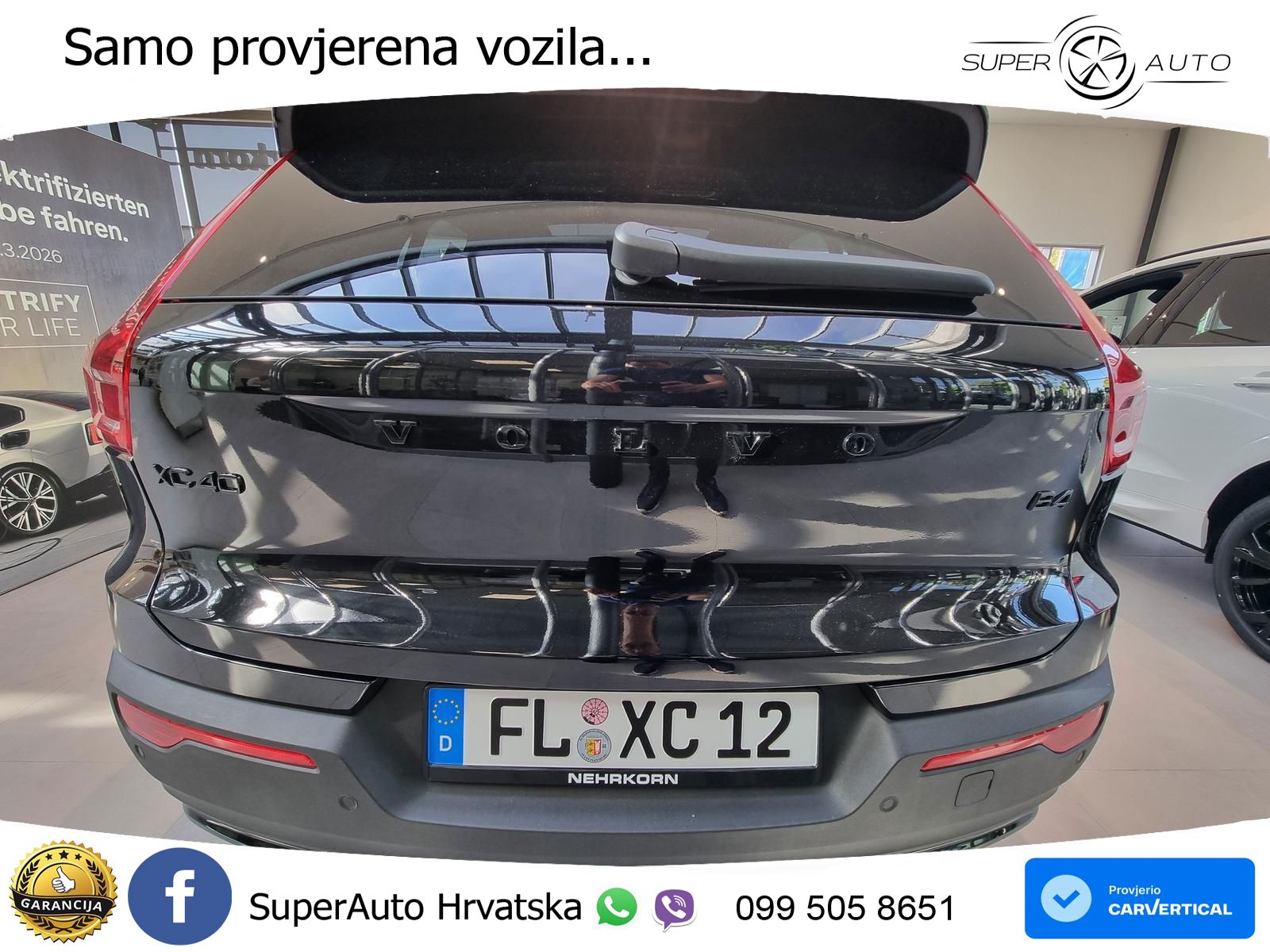 Volvo XC40 2.0 B4 197 KS Automatic ACC+GR SJED+360+PANO