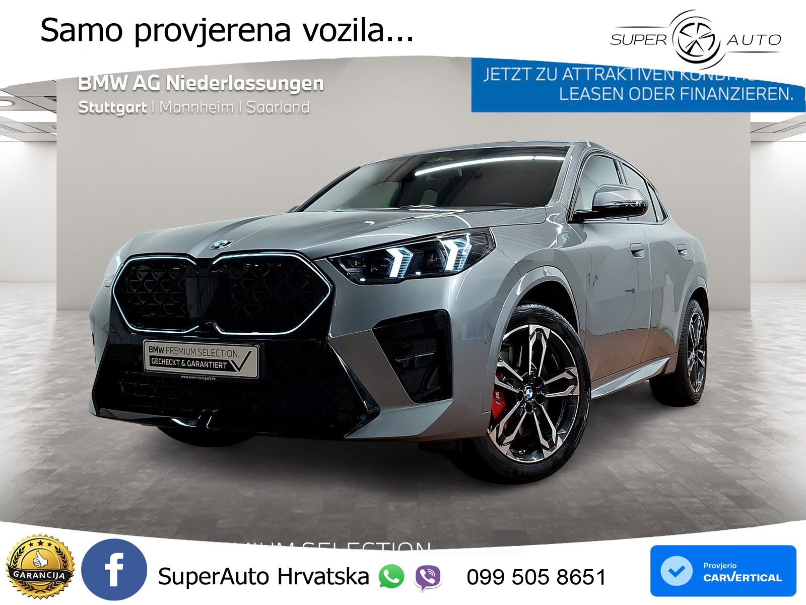 BMW X2 sDrive18d Steptronic M Sport LED+GR SJED+ACC