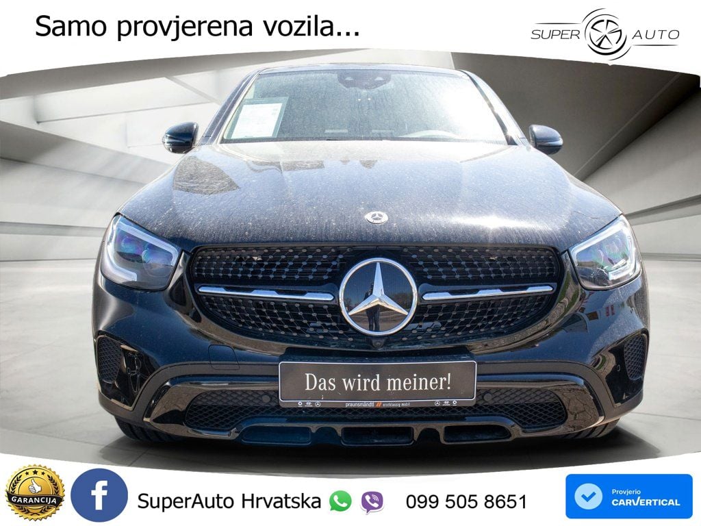 Mercedes GLC Coupe 300de (306 KS) 4MATIC 9G-TRONIC Night paket LED+GR SJED+ACC