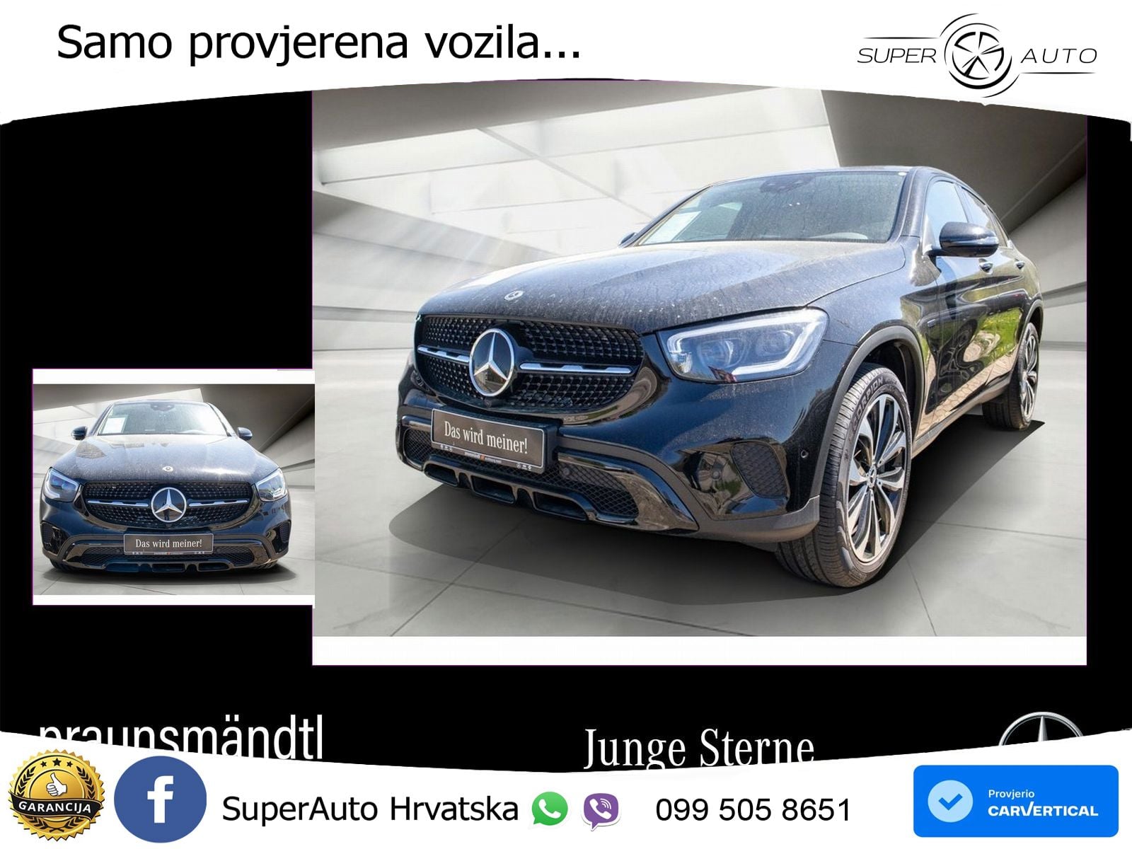 Mercedes GLC Coupe 300de (306 KS) 4MATIC 9G-TRONIC Night paket LED+GR SJED+ACC