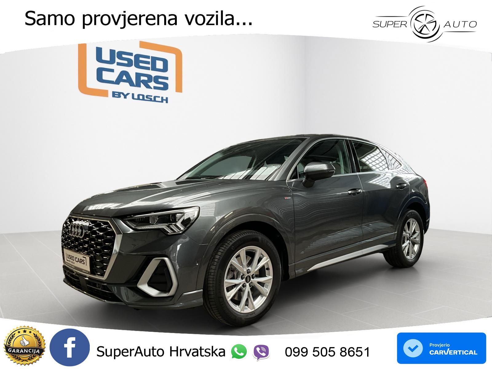 Audi Q3 II Sportback 40 TFSI (190 KS) quattro S tronic S line