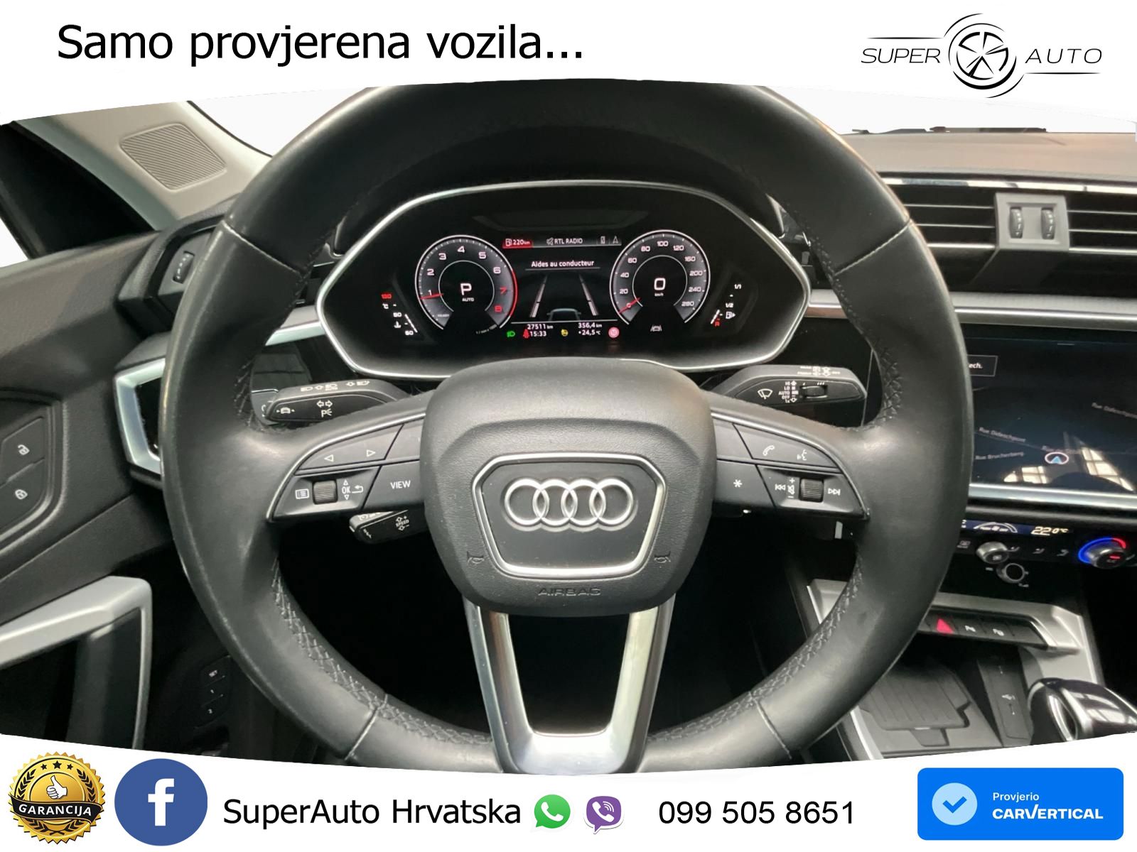 Audi Q3 II Sportback 40 TFSI (190 KS) quattro S tronic S line