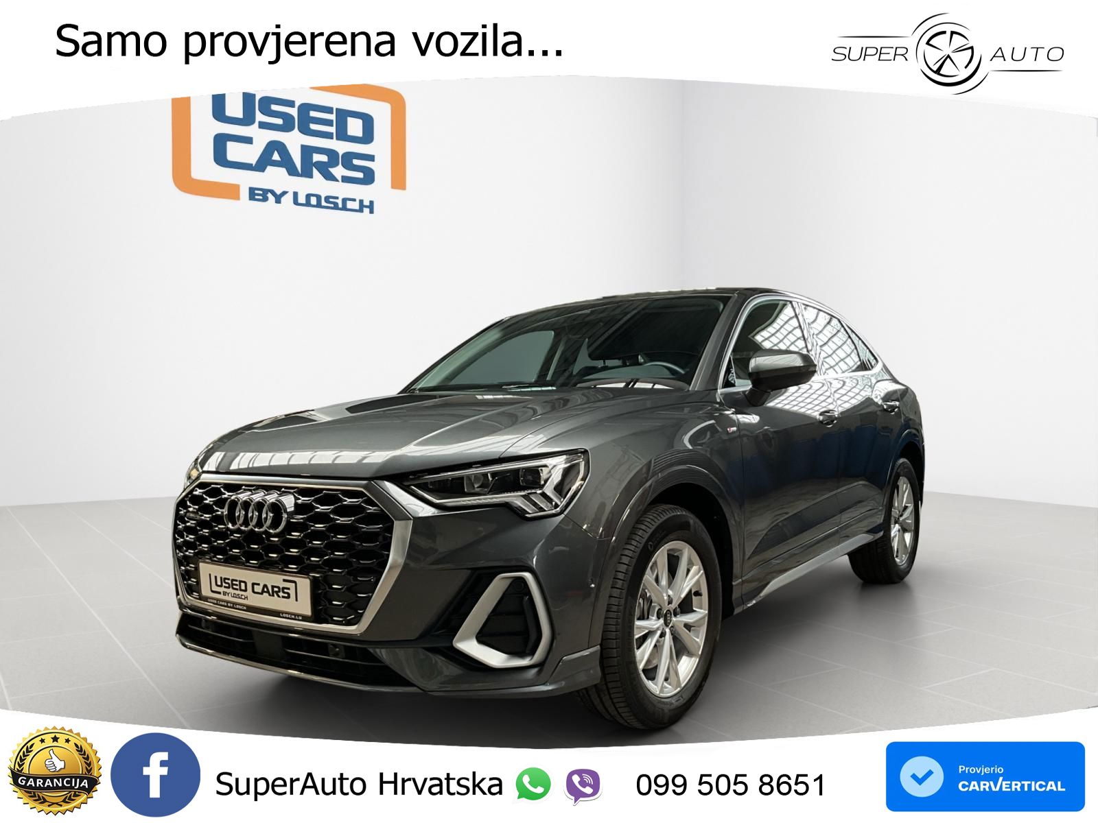 Audi Q3 II Sportback 40 TFSI (190 KS) quattro S tronic S line