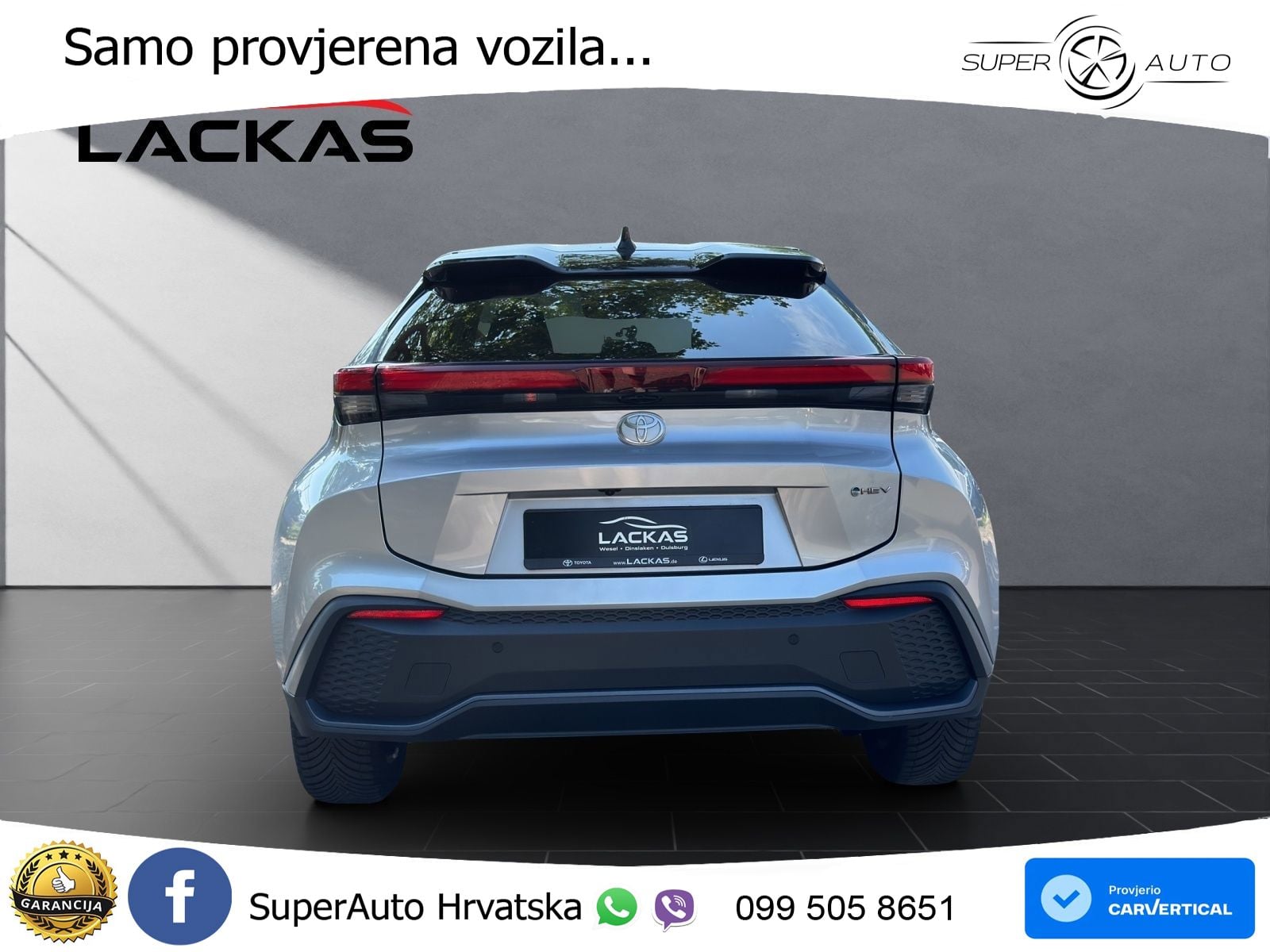 Toyota C-HR 1.8 (140 KS) Hybrid e-CVT Team Deutschland LED+GR SJED+ACC