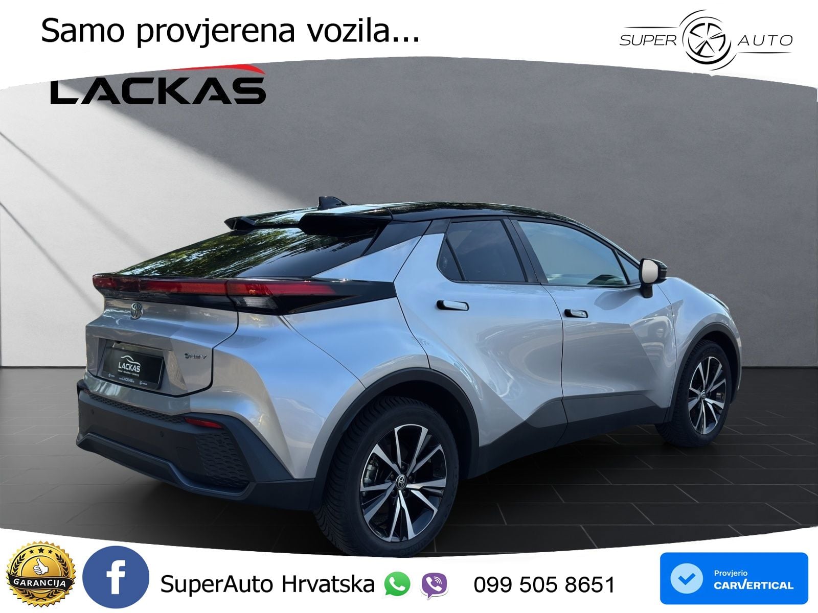 Toyota C-HR 1.8 (140 KS) Hybrid e-CVT Team Deutschland LED+GR SJED+ACC