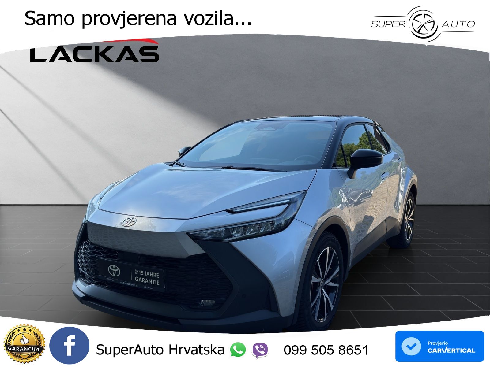 Toyota C-HR 1.8 (140 KS) Hybrid e-CVT Team Deutschland LED+GR SJED+ACC
