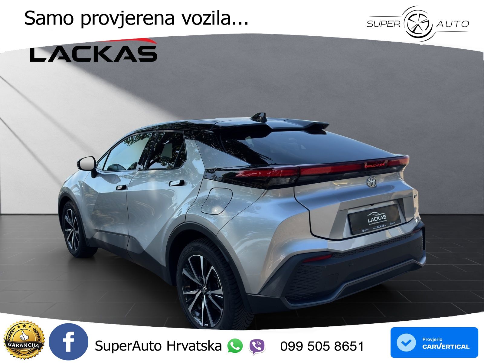 Toyota C-HR 1.8 (140 KS) Hybrid e-CVT Team Deutschland LED+GR SJED+ACC
