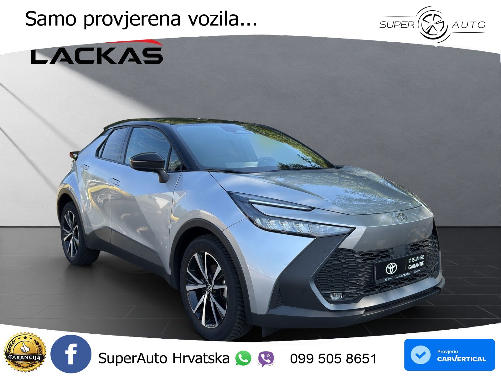 Toyota C-HR 1.8 (140 KS) Hybrid e-CVT Team Deutschland LED+GR SJED+ACC