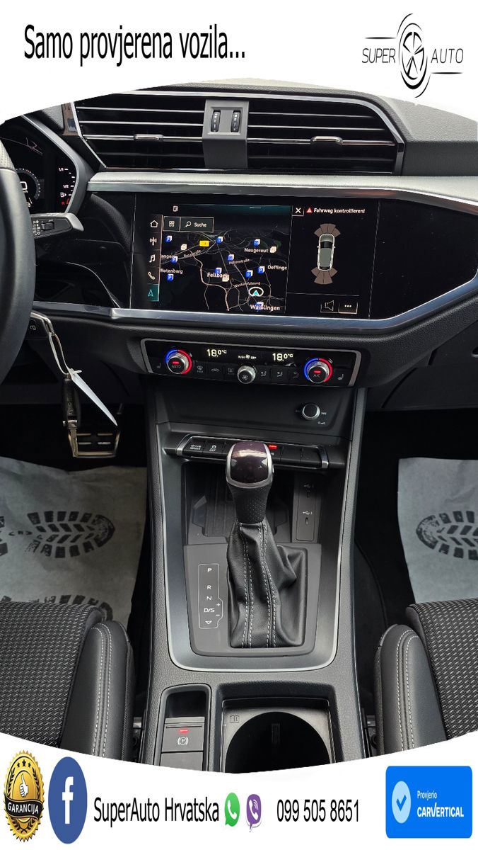 Audi Q3 Sportback 35 TFSI (150 KS) S tronic S line LED+GR SJED+ACC