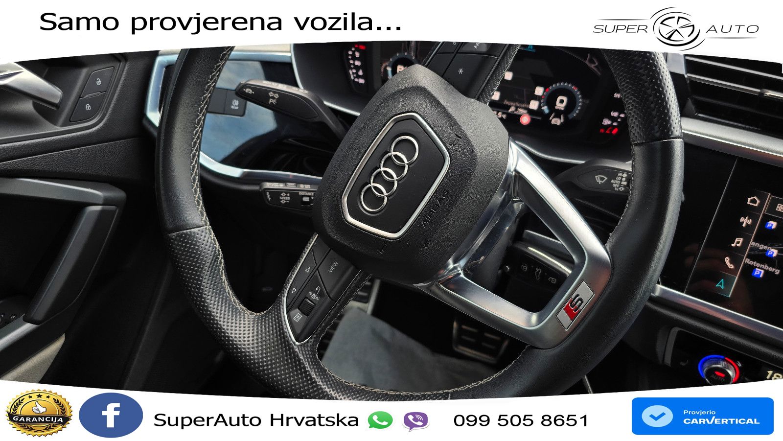 Audi Q3 Sportback 35 TFSI (150 KS) S tronic S line LED+GR SJED+ACC