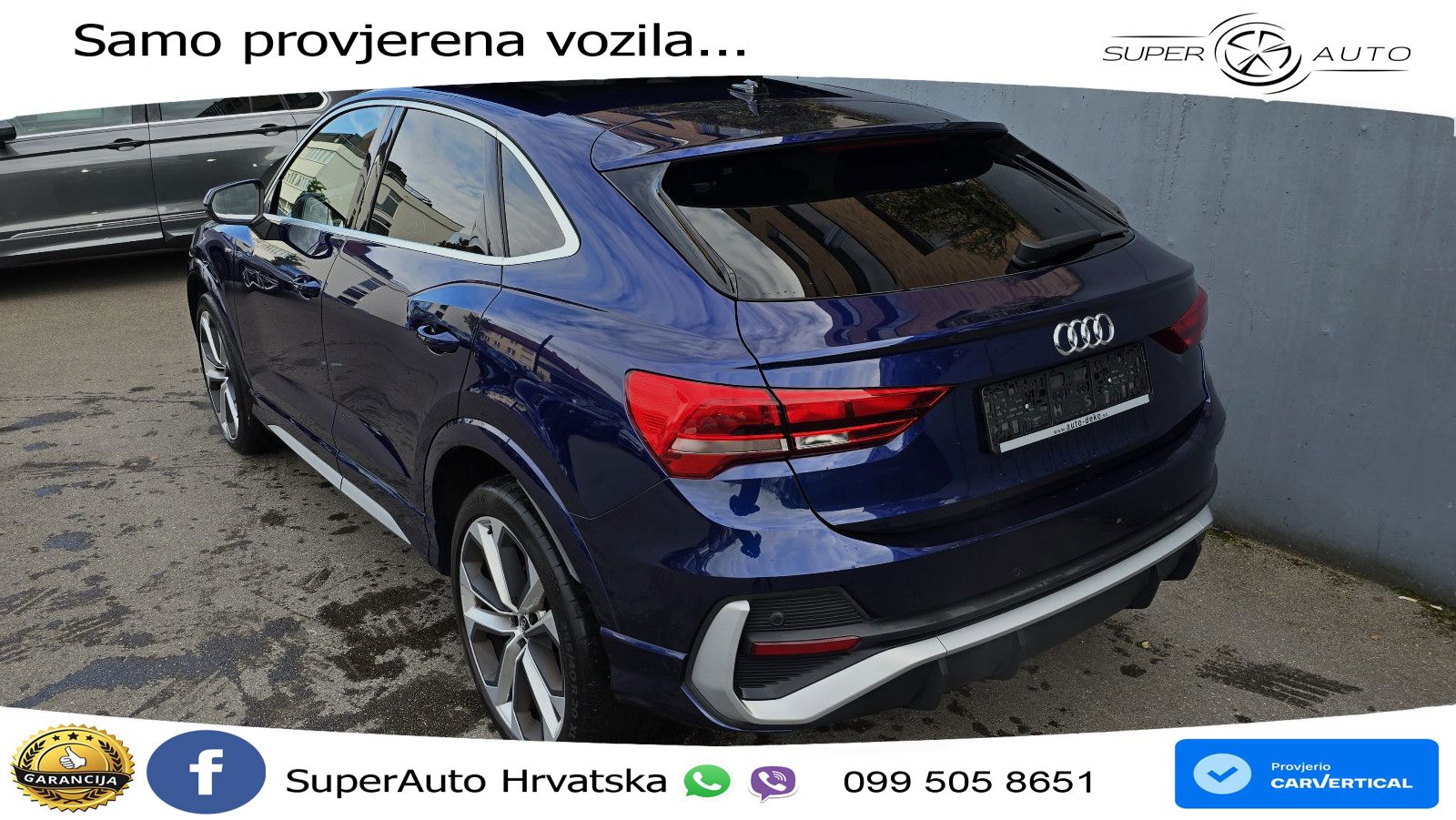 Audi Q3 Sportback 35 TFSI (150 KS) S tronic S line LED+GR SJED+ACC