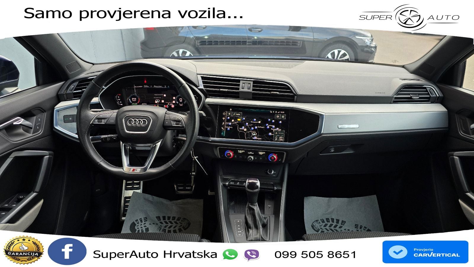 Audi Q3 Sportback 35 TFSI (150 KS) S tronic S line LED+GR SJED+ACC