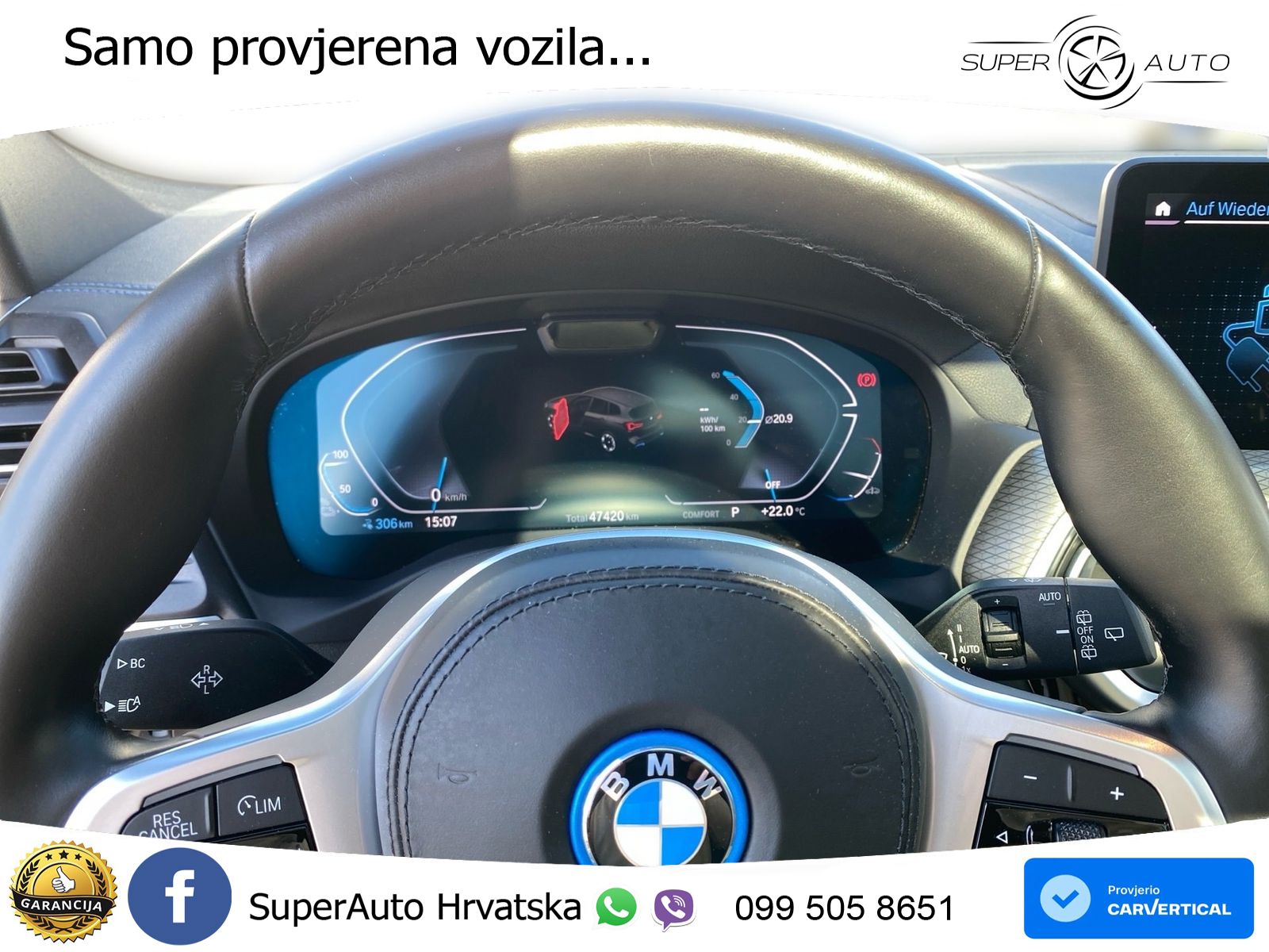 BMW iX3 80 kWh (286 KS)