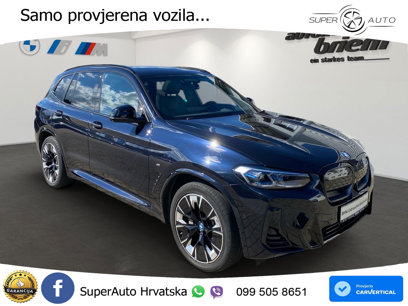 BMW iX3 80 kWh (286 KS)