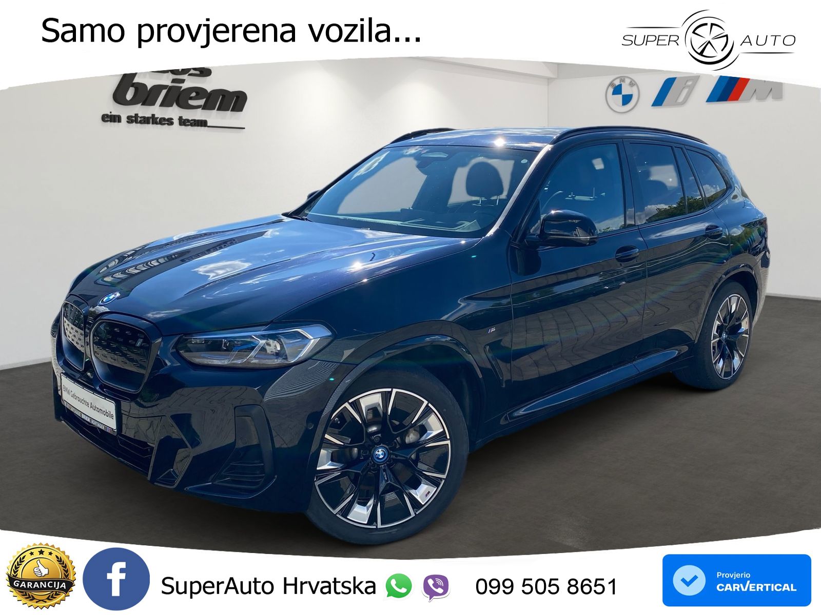 BMW iX3 80 kWh (286 KS)