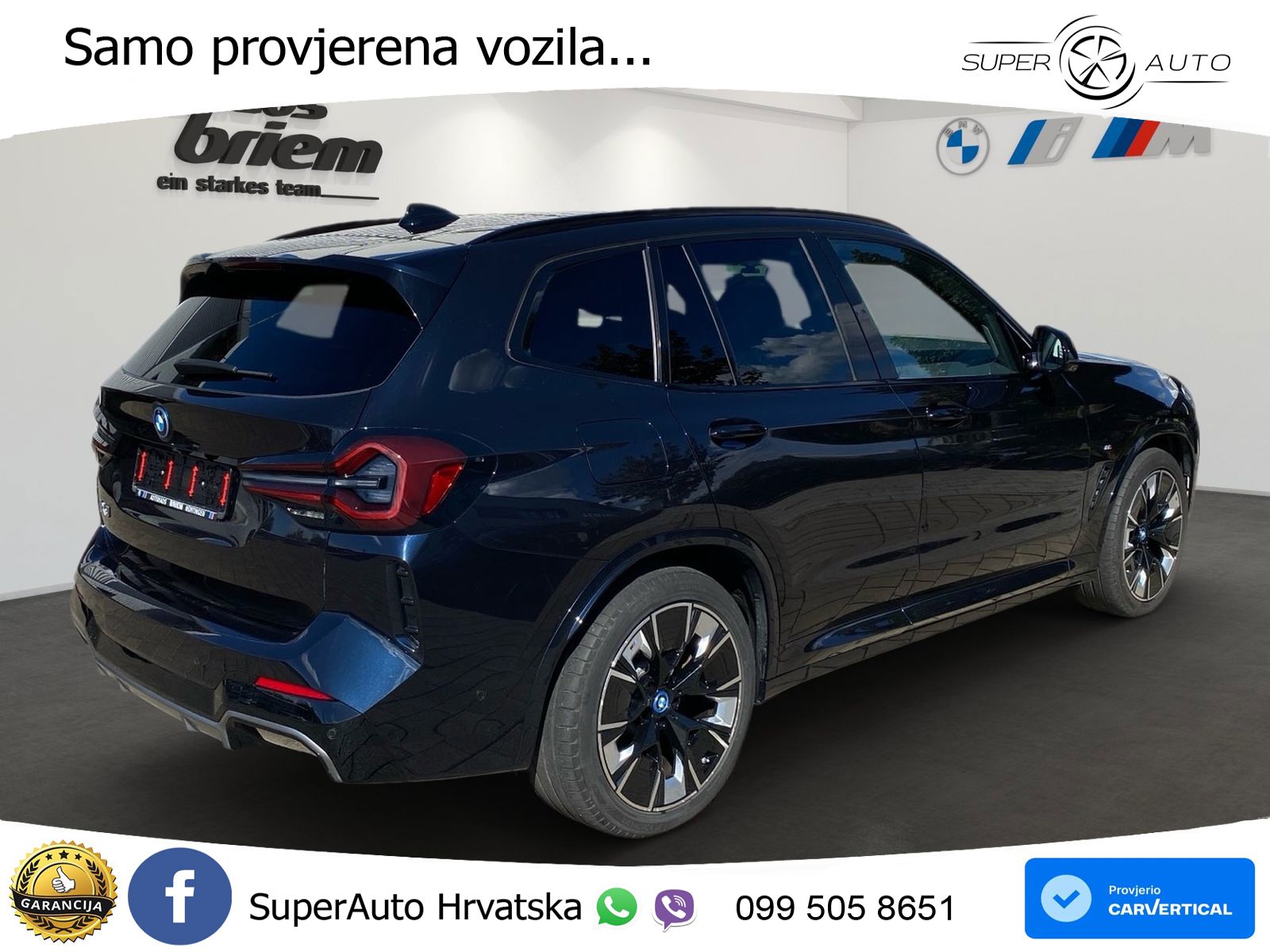 BMW iX3 80 kWh (286 KS)