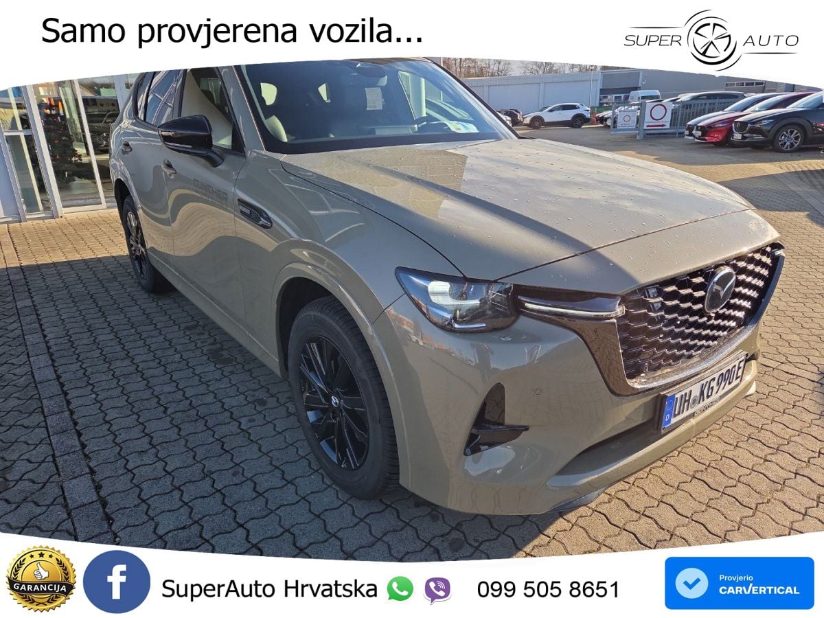 Mazda CX-60 2.5 e-Skyactiv (328 KS) AWD Automatic MATRIX+GR SJED+KAM