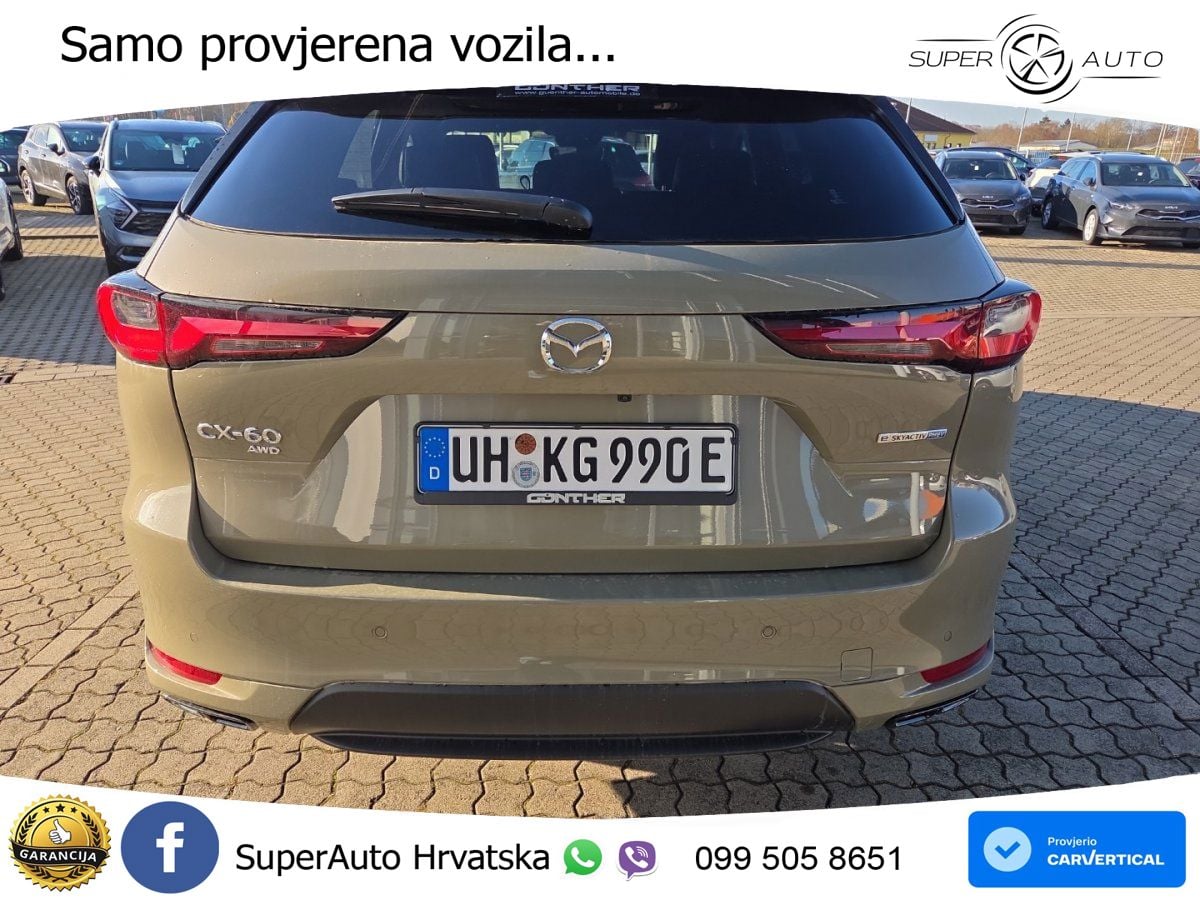 Mazda CX-60 2.5 e-Skyactiv (328 KS) AWD Automatic MATRIX+GR SJED+KAM