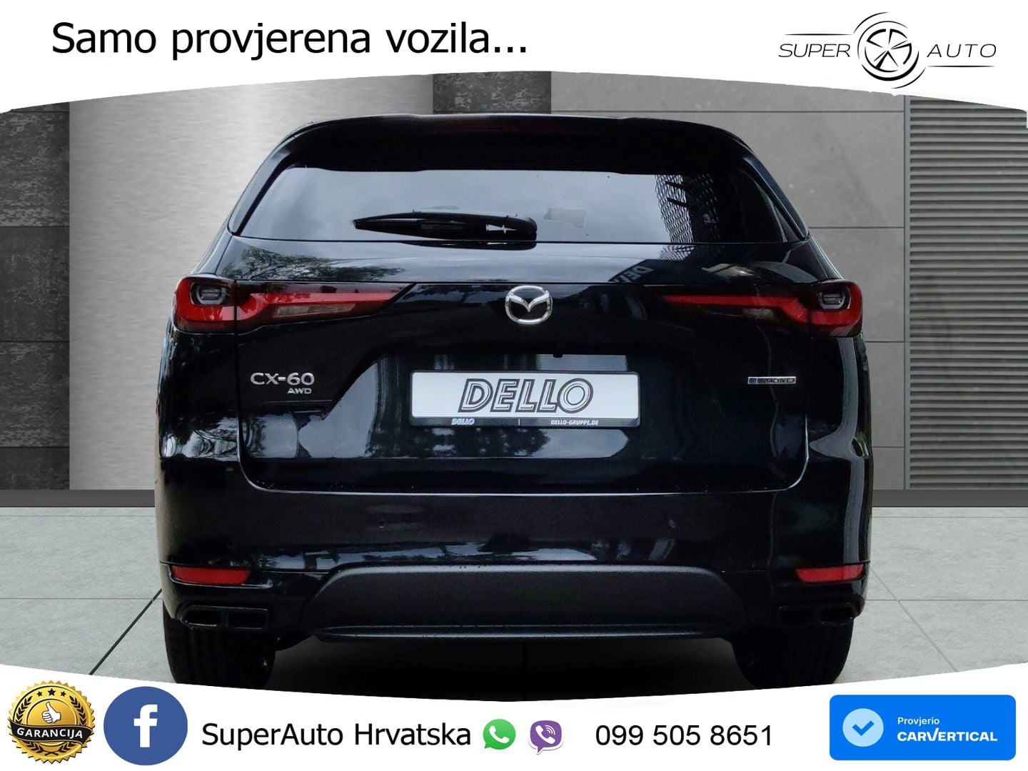 Mazda CX-60 3.3 e-Skyactiv D (254 KS) AWD Automatic MATRIX+GR SJED+KAM