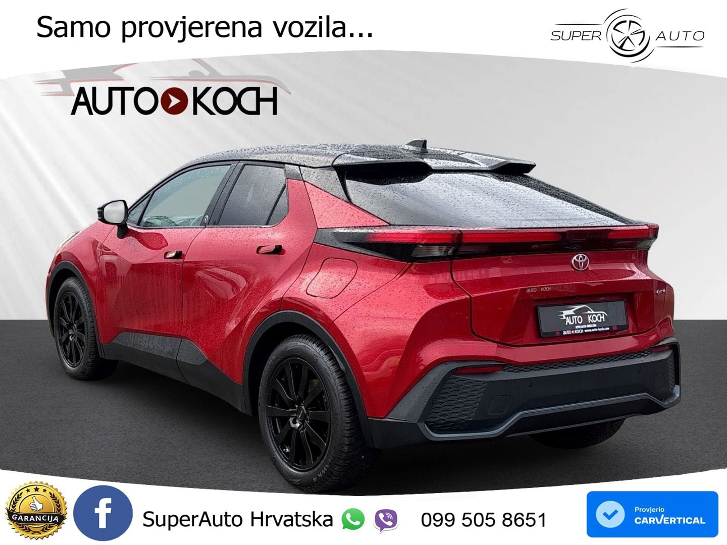 Toyota C-HR 1.8 (140 KS) Hybrid e-CVT Team Deutschland LED+GR SJED+ACC