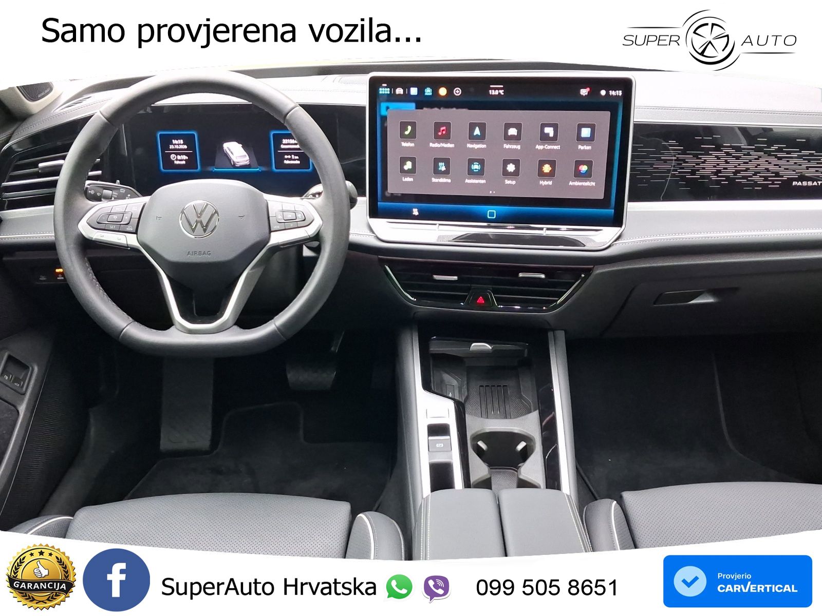 Volkswagen Passat Variant 1.5 TSI (272 KS) eHybrid DSG Elegance LED+GR SJED+ACC