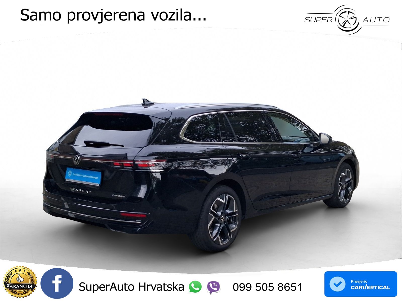 Volkswagen Passat Variant 1.5 TSI (272 KS) eHybrid DSG Elegance LED+GR SJED+ACC