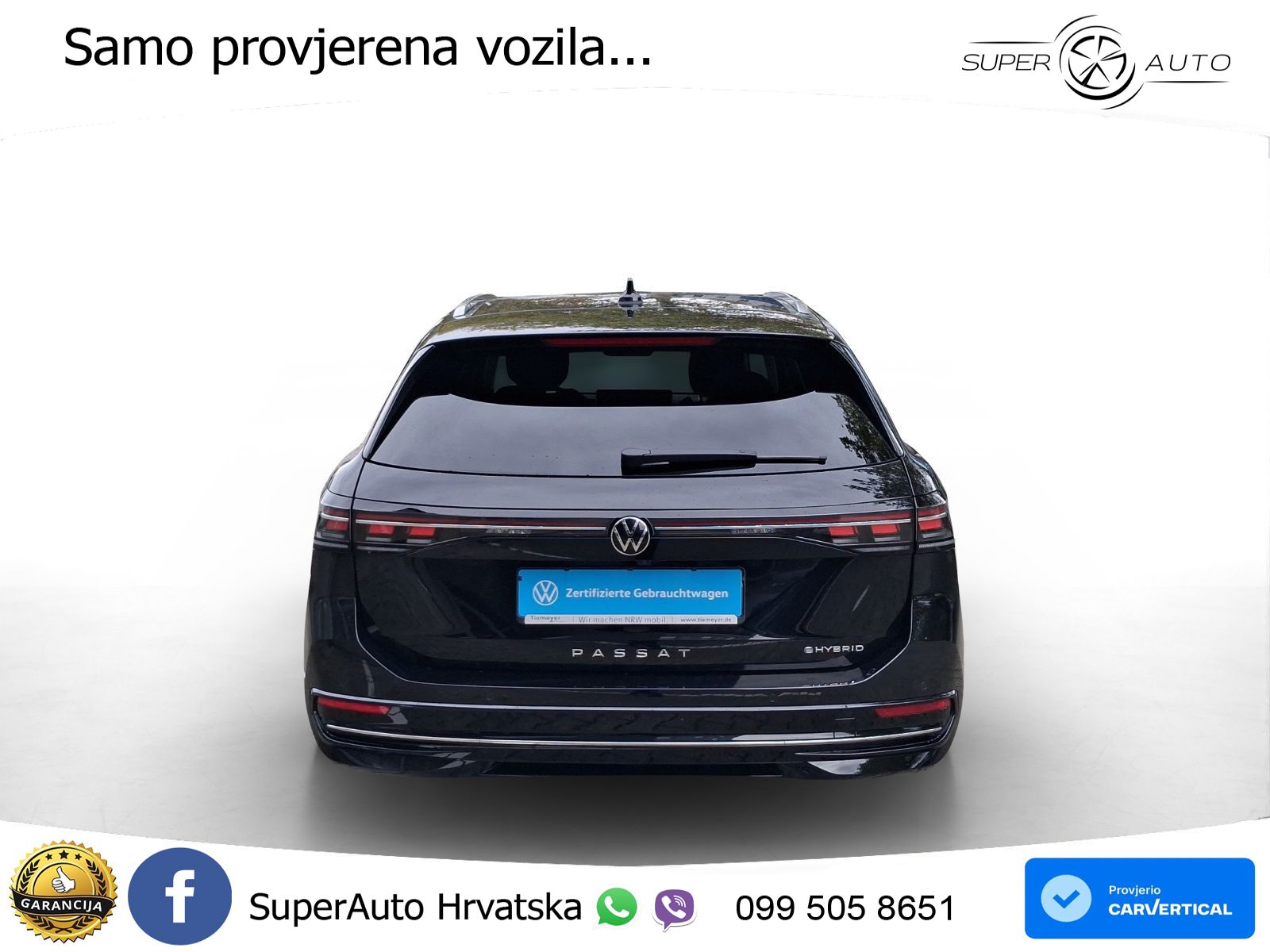 Volkswagen Passat Variant 1.5 TSI (272 KS) eHybrid DSG Elegance LED+GR SJED+ACC
