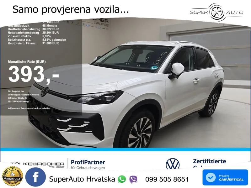 Volkswagen T-Roc 1.5 eTSI (150 KS)  DSG MATRIX+GR SJED+KAM