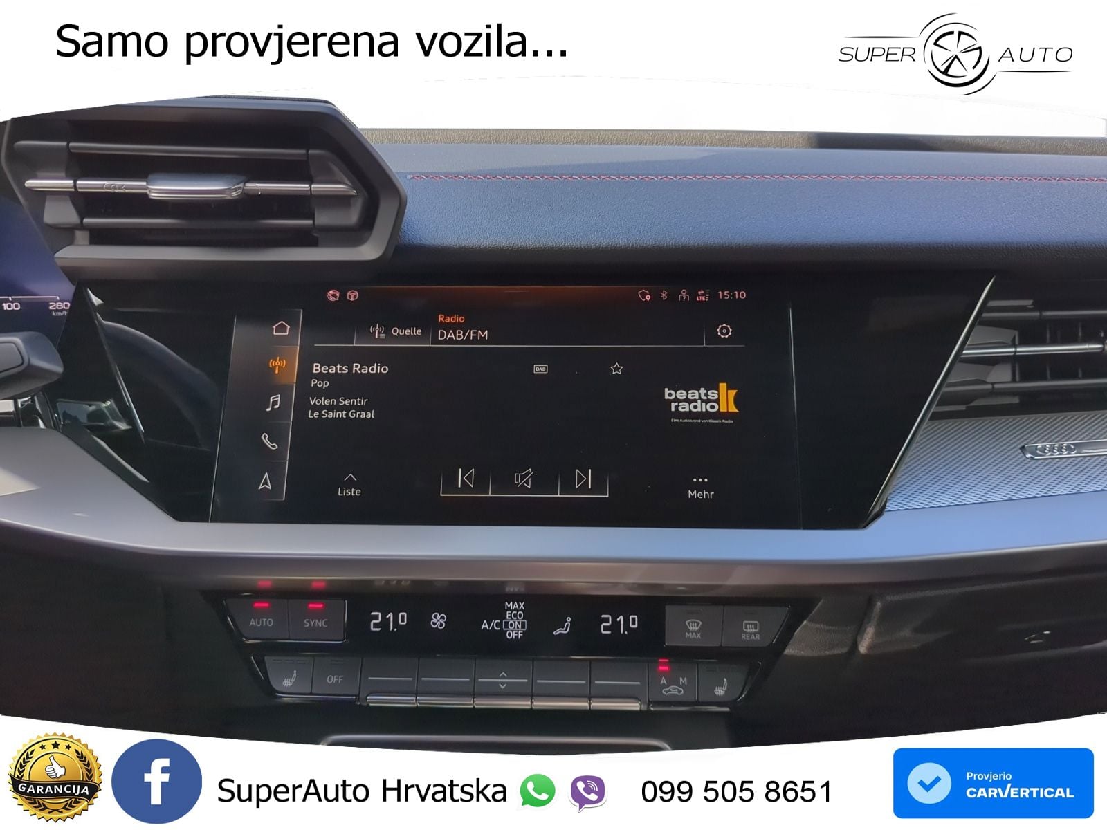 Audi A3 Limuzina 35 TFSI (150 KS) S tronic S line LED+GR SJED+ACC