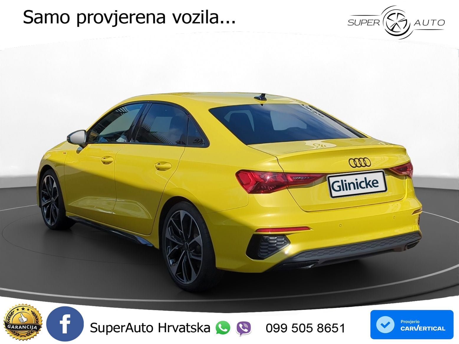 Audi A3 Limuzina 35 TFSI (150 KS) S tronic S line LED+GR SJED+ACC
