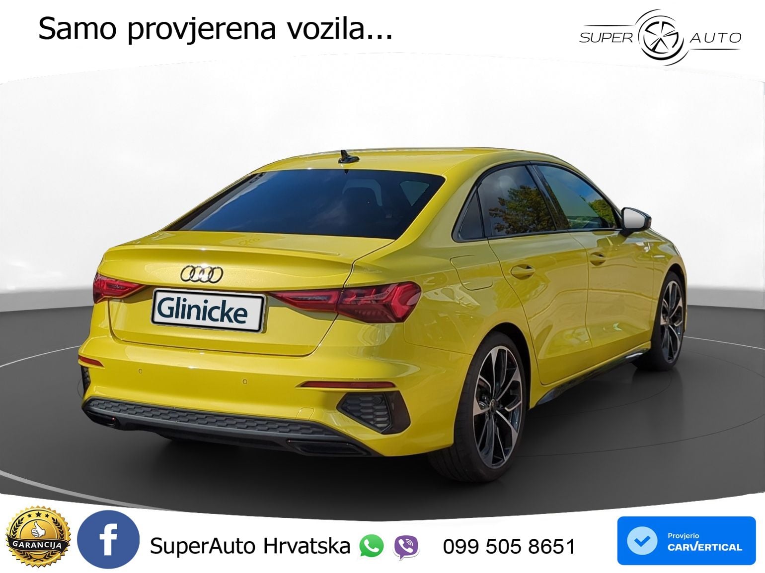 Audi A3 Limuzina 35 TFSI (150 KS) S tronic S line LED+GR SJED+ACC