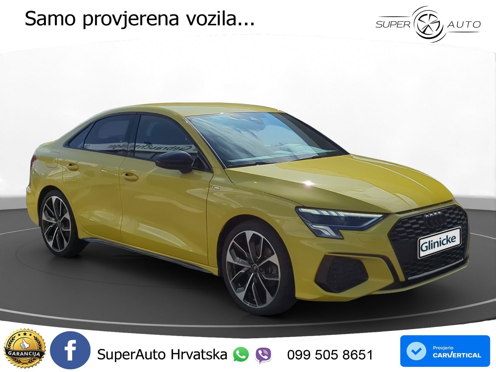 Audi A3 Limuzina 35 TFSI (150 KS) S tronic S line LED+GR SJED+ACC