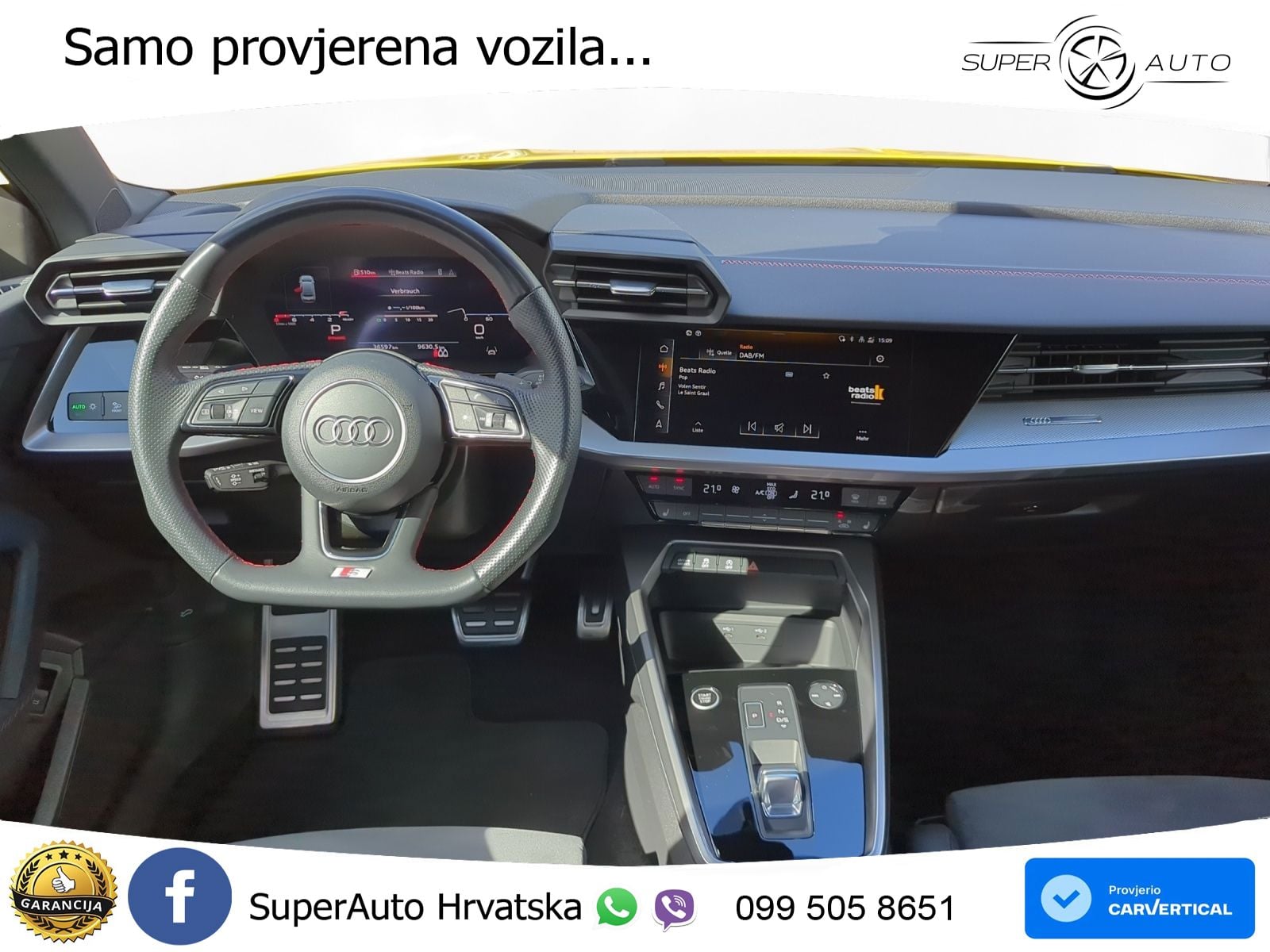 Audi A3 Limuzina 35 TFSI (150 KS) S tronic S line LED+GR SJED+ACC