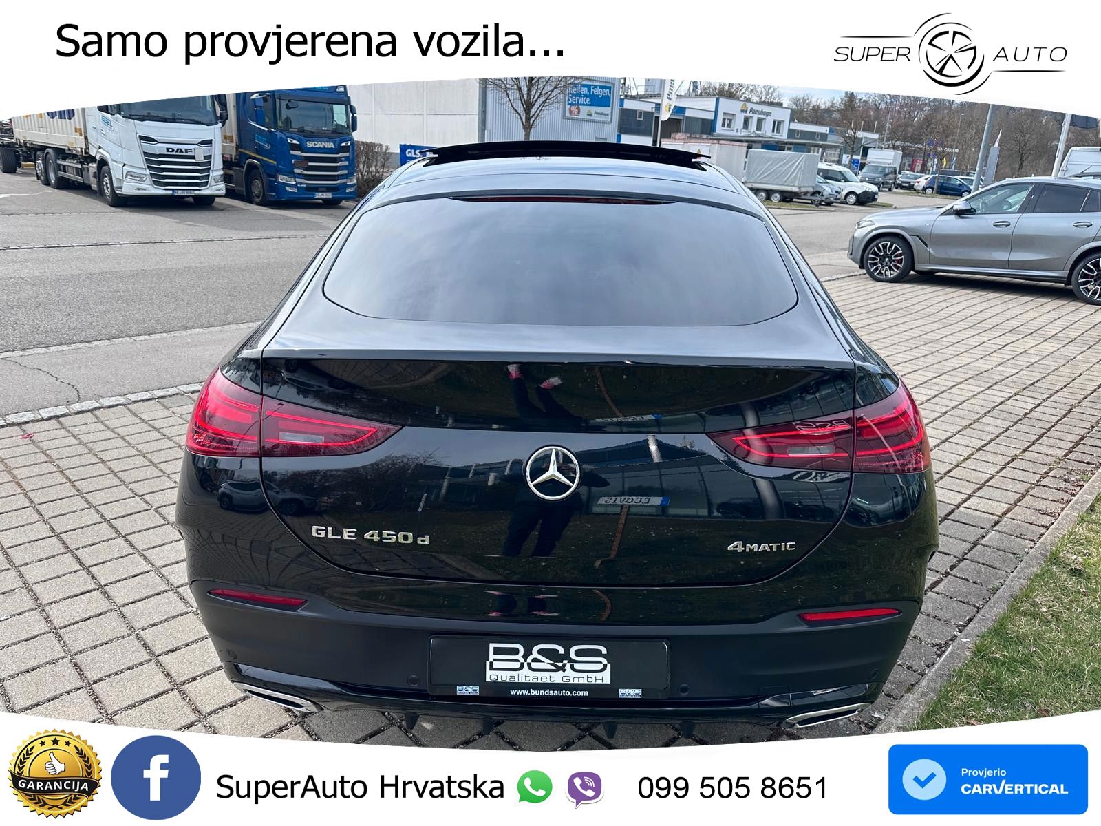 Mercedes GLE 450d (367 KS) EQ Boost 4MATIC 9G-TRONIC AMG ACC+HEAD+GR SJED+360+PANO