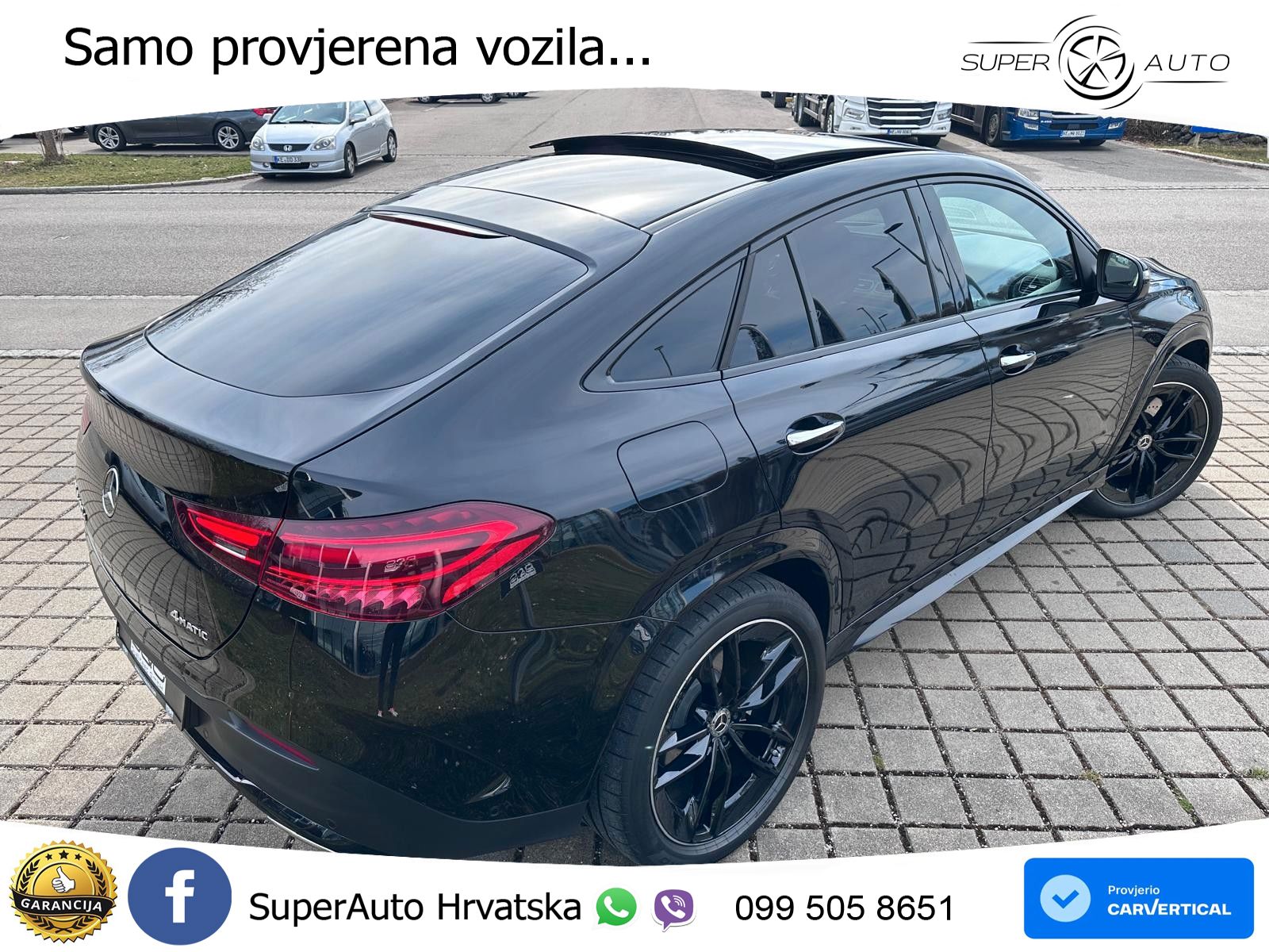 Mercedes GLE 450d (367 KS) EQ Boost 4MATIC 9G-TRONIC AMG ACC+HEAD+GR SJED+360+PANO