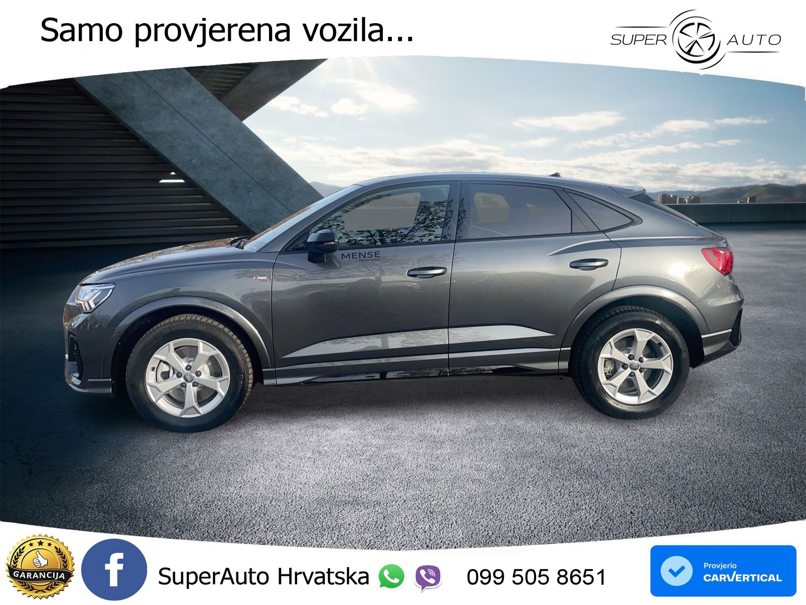 Audi Q3 II Sportback 40 TFSI (190 KS) quattro S tronic S line MATRIX+GR SJED+KAM