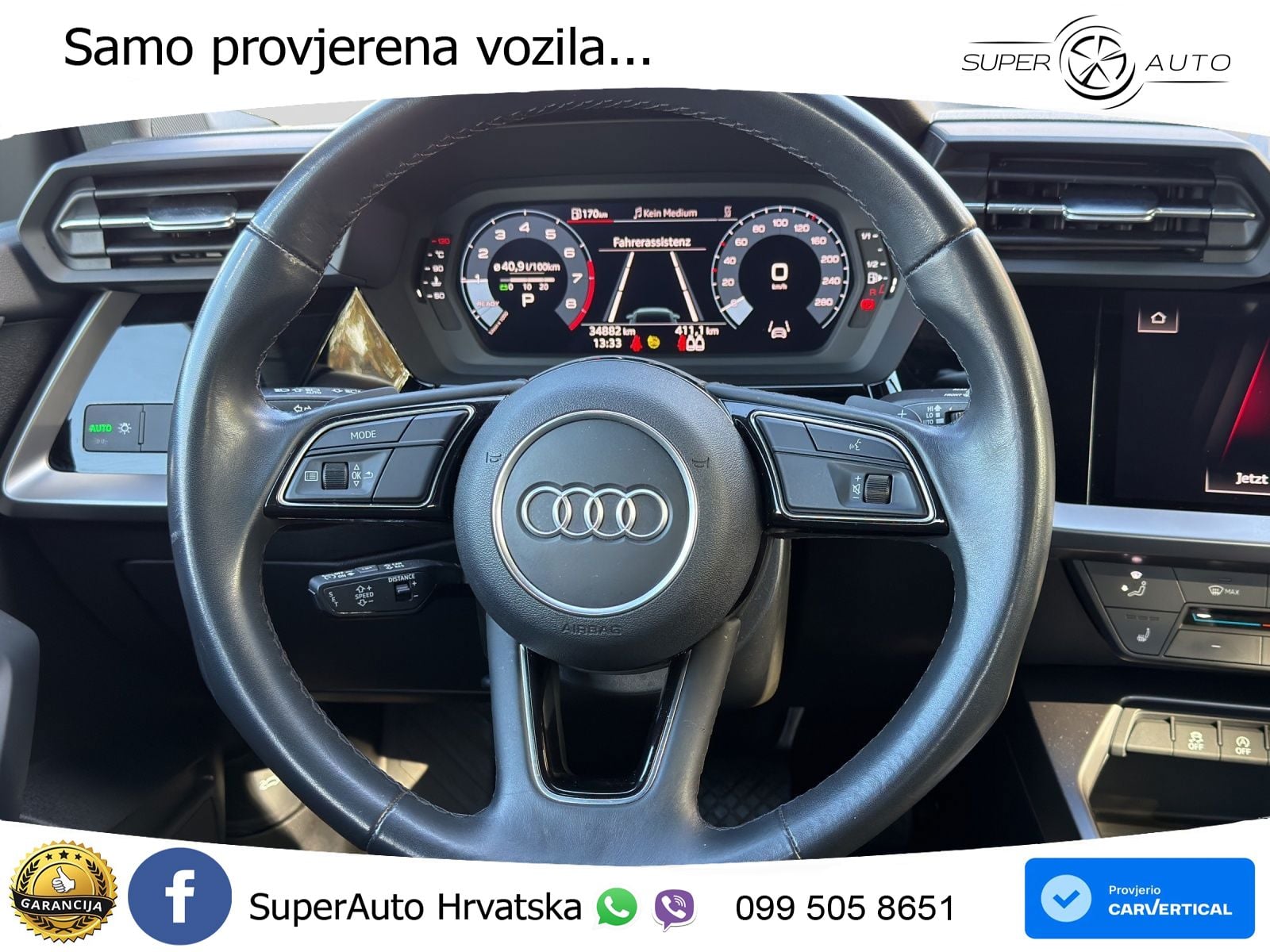 Audi A3 35 TFSI (150 KS) S tronic LED+GR SJED+ACC