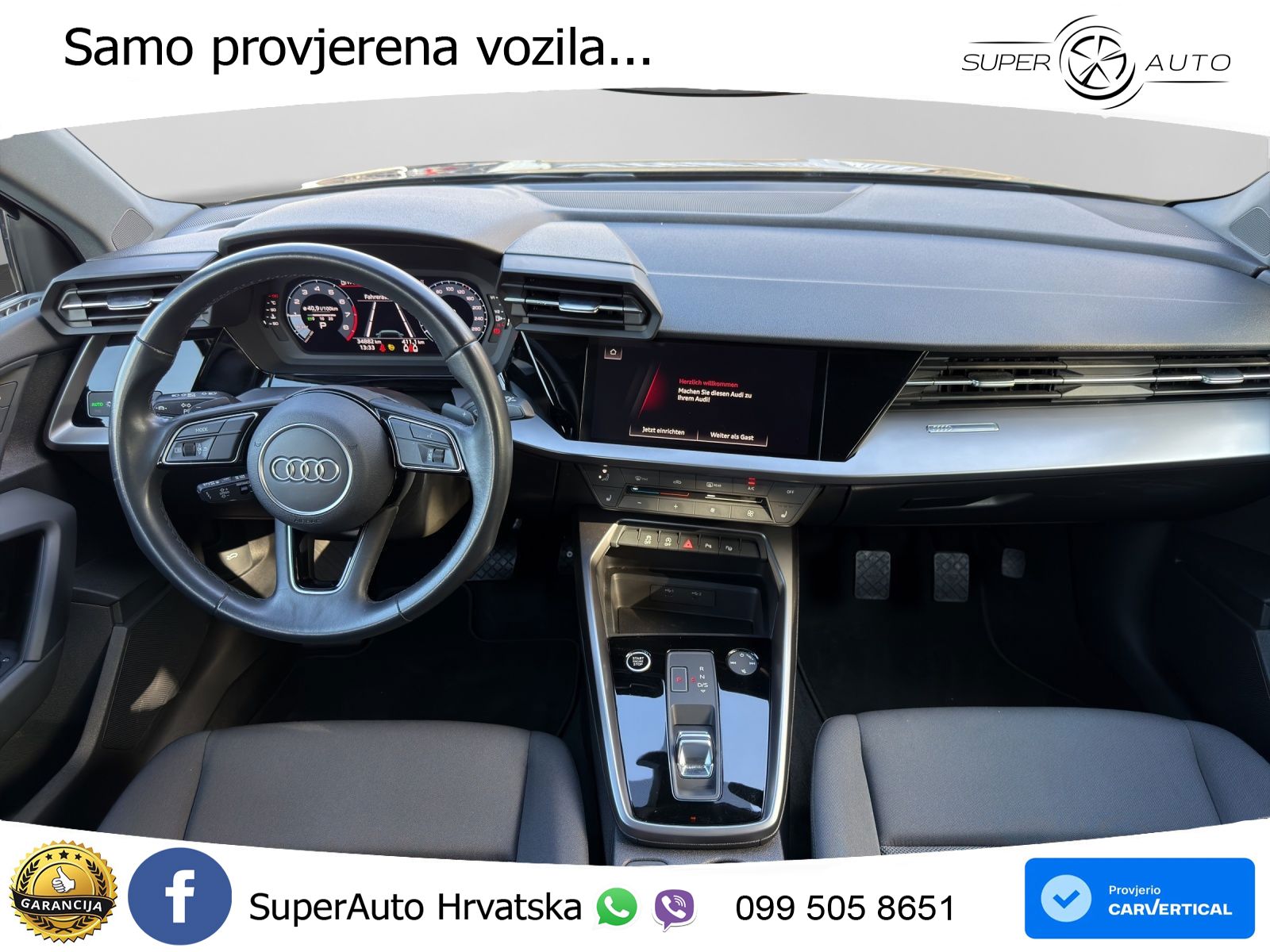 Audi A3 35 TFSI (150 KS) S tronic LED+GR SJED+ACC